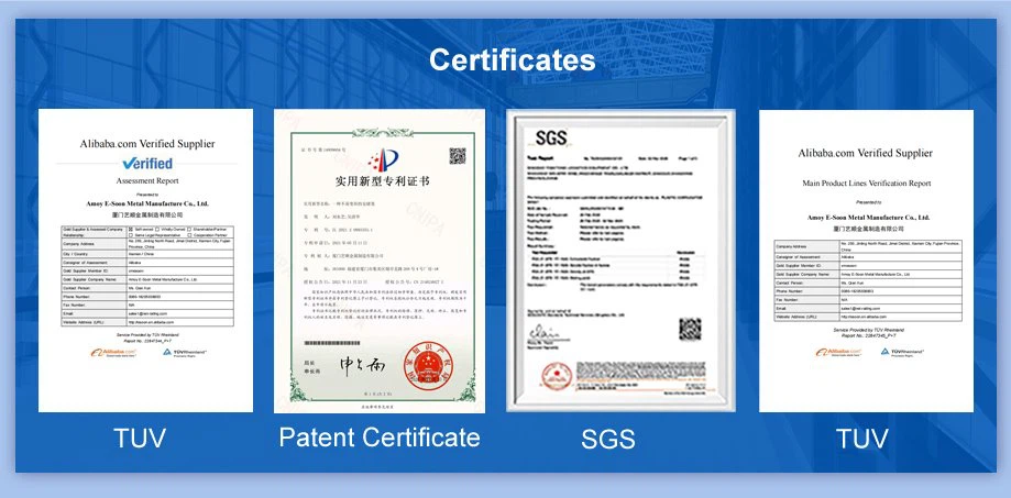 Certificates